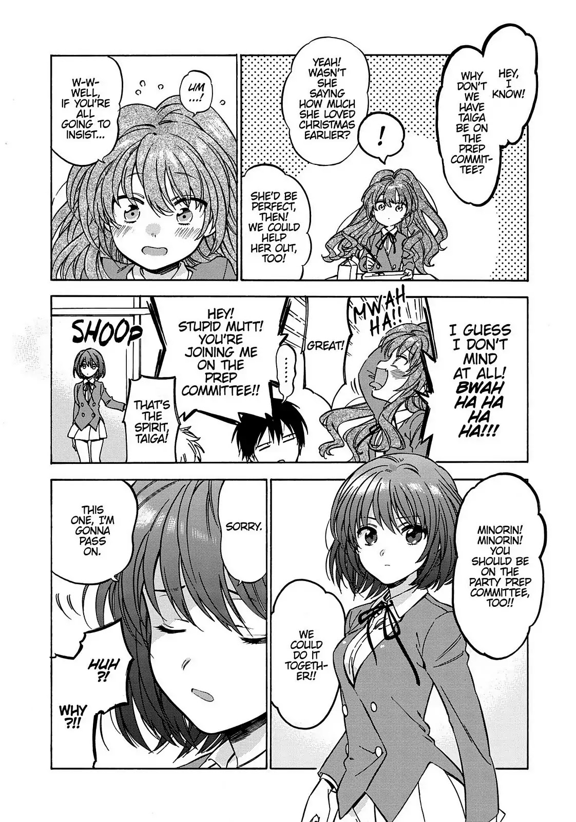 Toradora! Chapter 69 page 10 - Chapter 69: A Christmas Party!