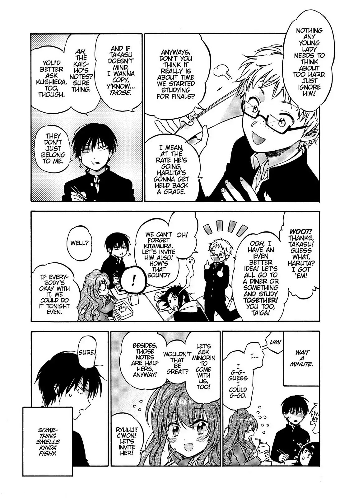 Toradora! Chapter 69 page 8 - Chapter 69: A Christmas Party!