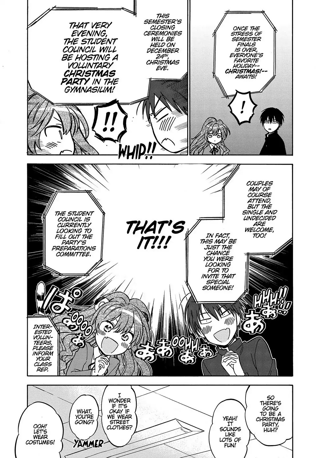 Toradora! Chapter 69 page 9 - Chapter 69: A Christmas Party!