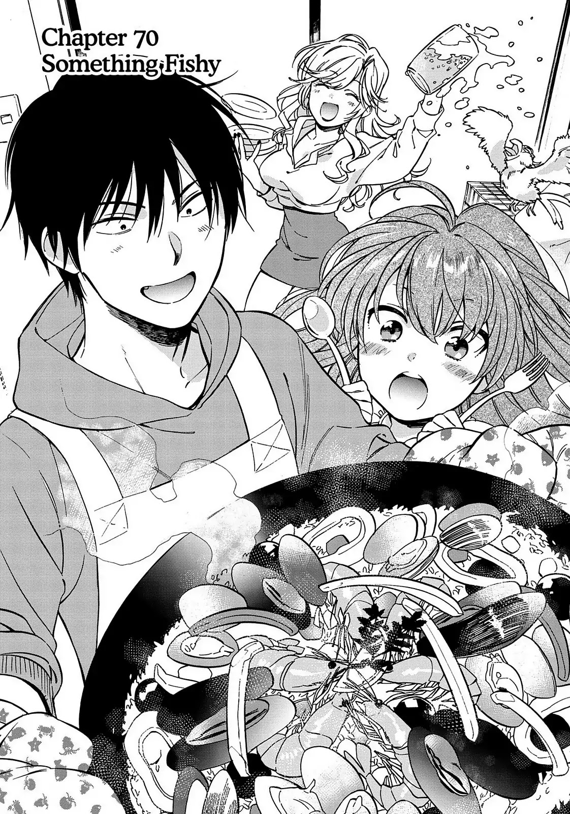 Toradora! Chapter 70 page 1 - Chapter 70: Something Fishy
