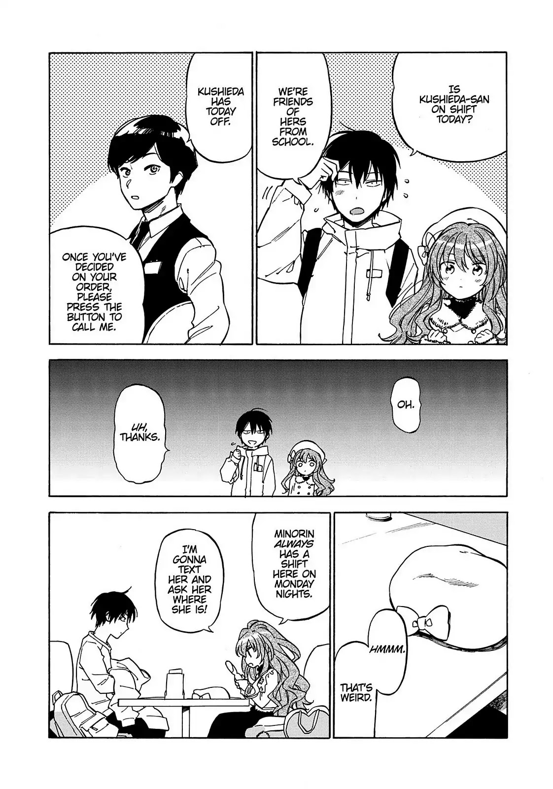 Toradora! Chapter 70 page 3 - Chapter 70: Something Fishy