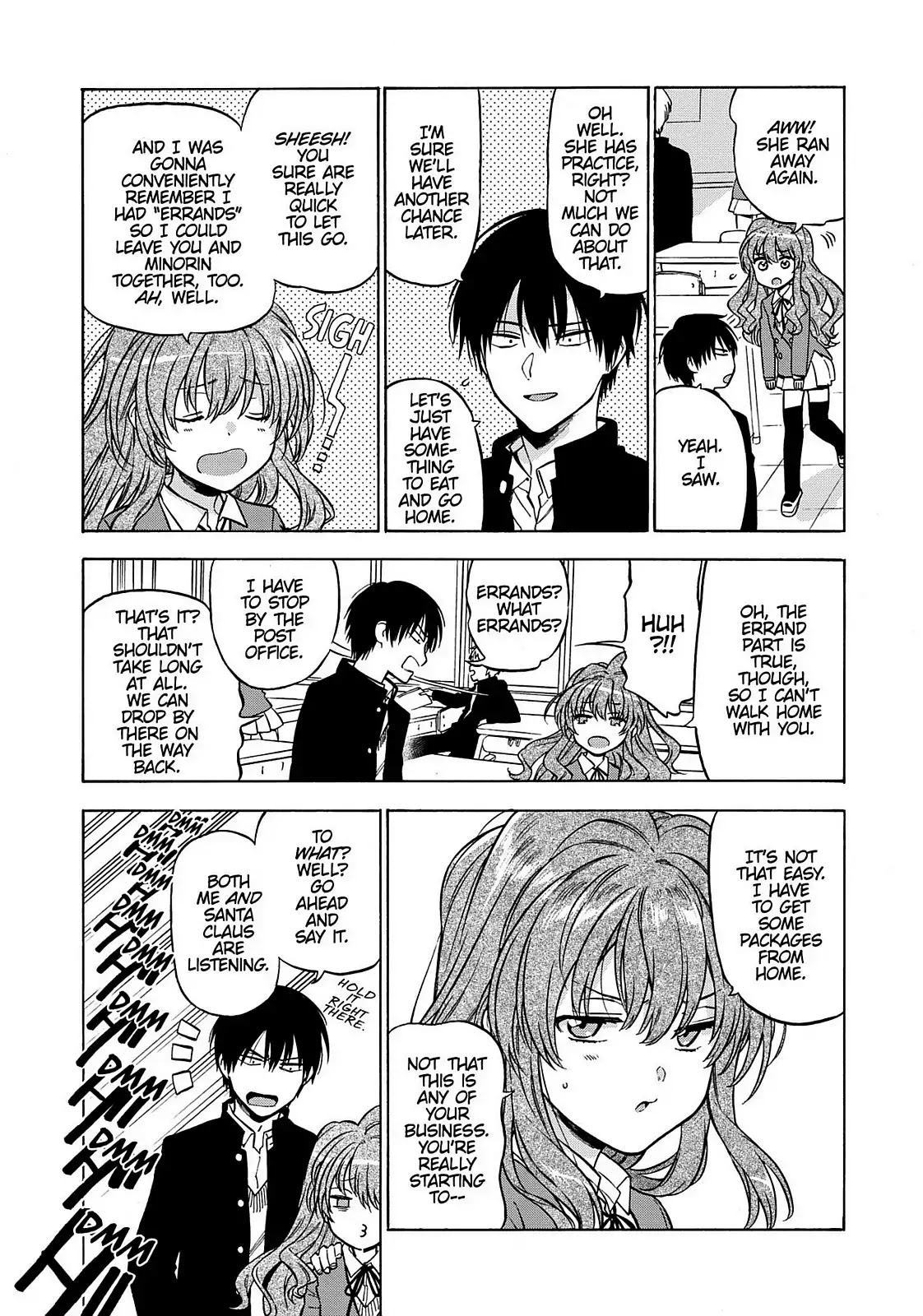 Toradora! Chapter 72 page 4 - Chapter 72: A Good Girl's Santa Claus
