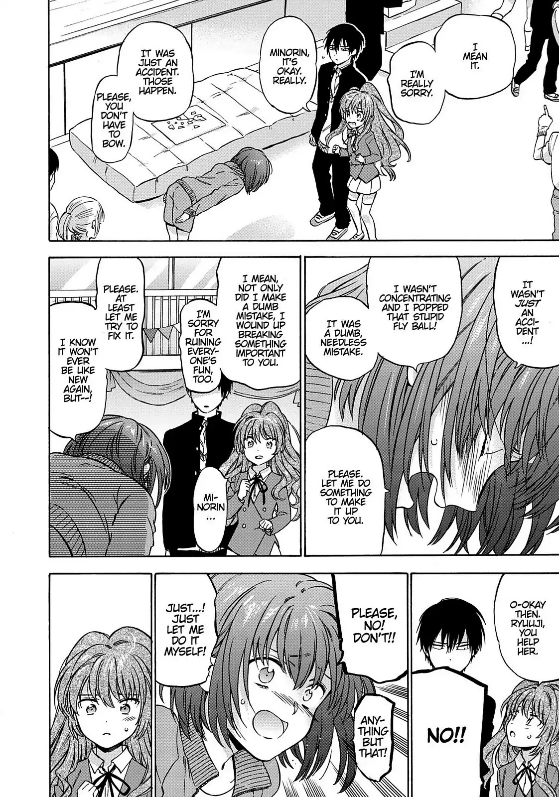 Toradora! Chapter 73 page 10 - Chapter 73: As Many Times as It Takes