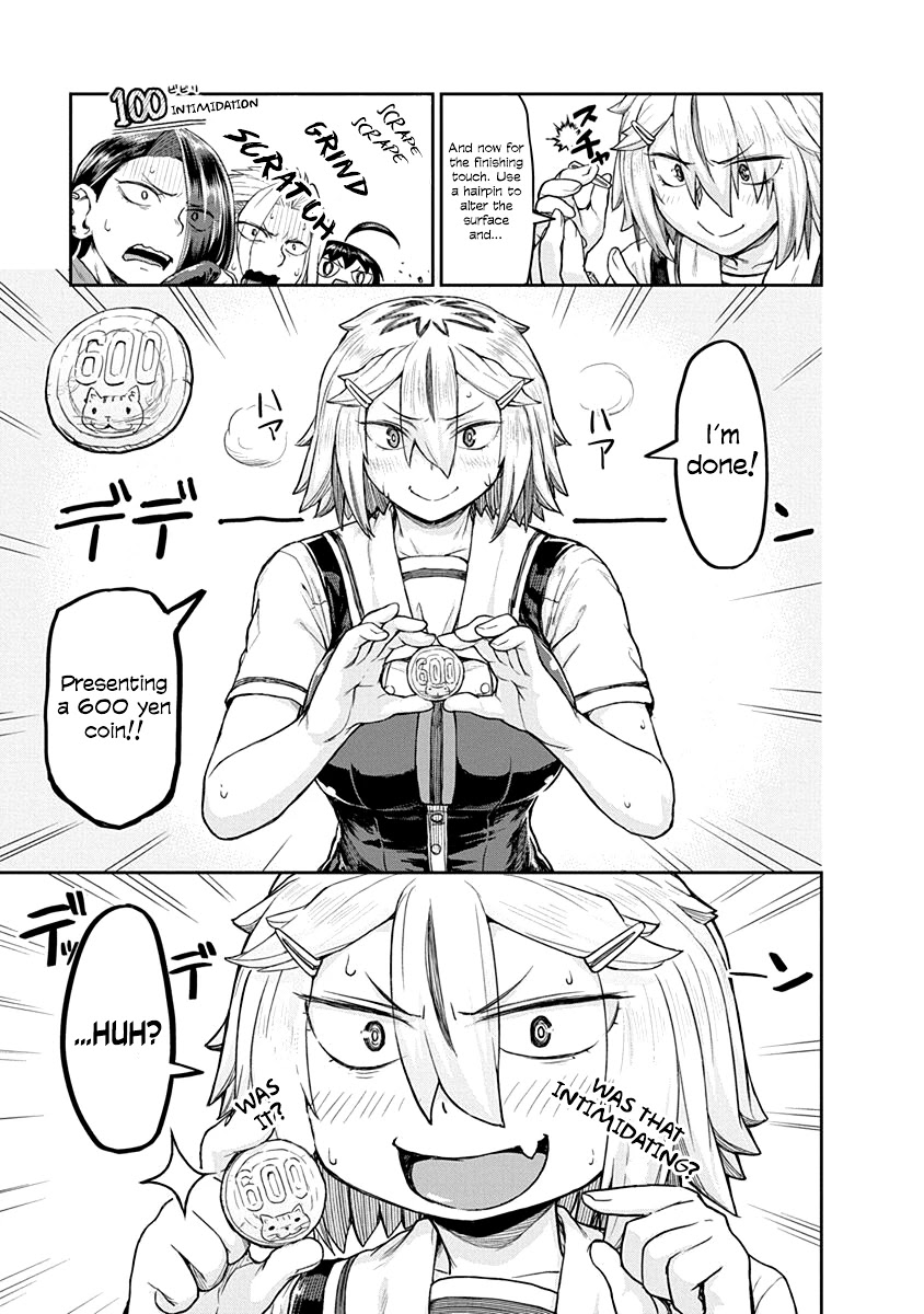 Torako, Anmari Kowashicha Dame da yo Chapter 10 page 11 - Chapter 10: The 100 Yen Coin and The 500 Yen Coin