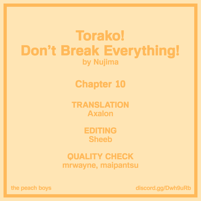 Torako, Anmari Kowashicha Dame da yo Chapter 10 page 14 - Chapter 10: The 100 Yen Coin and The 500 Yen Coin