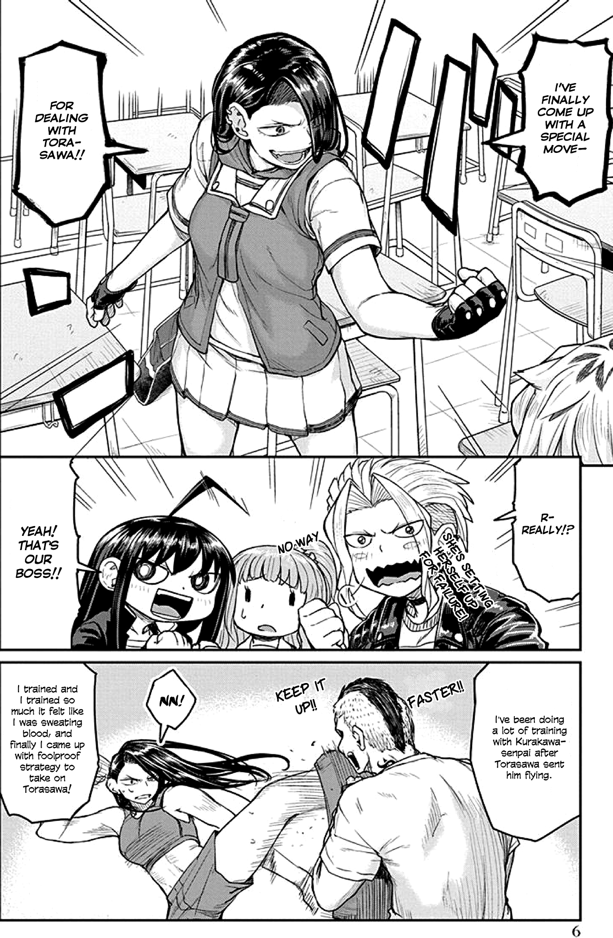 Torako, Anmari Kowashicha Dame da yo Chapter 11 page 6 - Chapter 11: Takano's Backside
