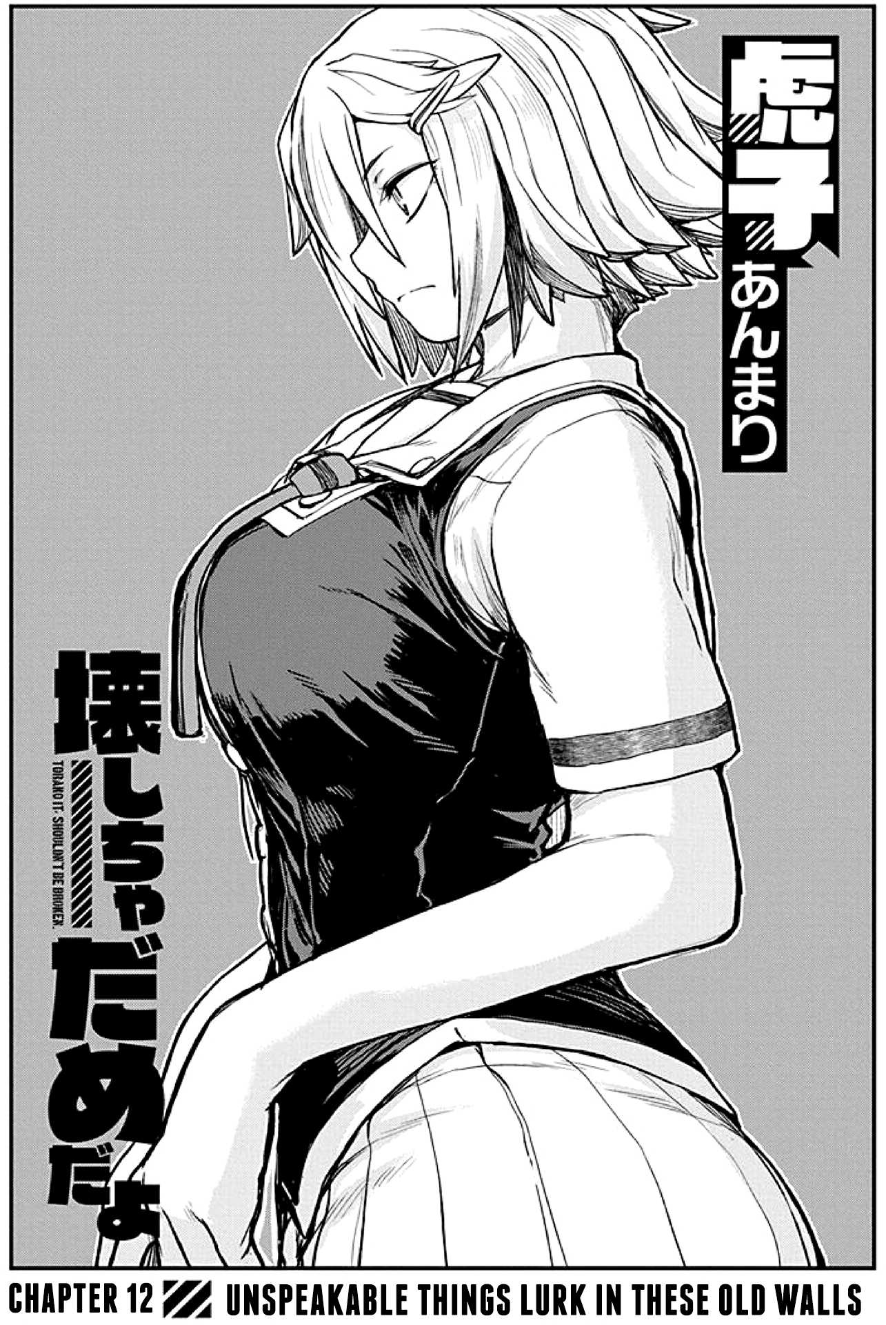 Torako, Anmari Kowashicha Dame da yo Chapter 12 page 1 - Chapter 12: Unspeakable Things Lurk in these Old Walls