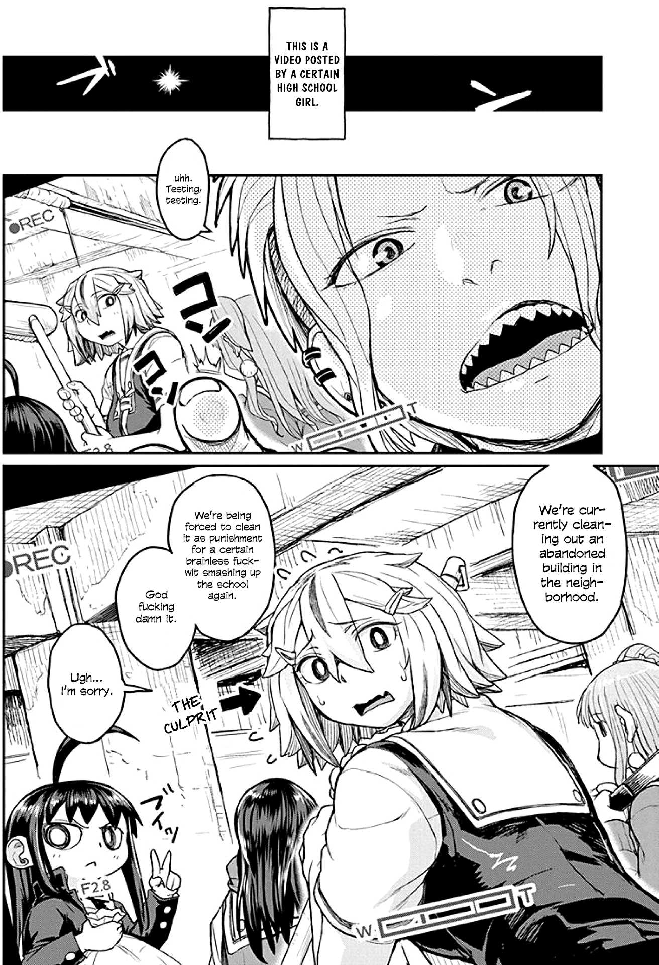 Torako, Anmari Kowashicha Dame da yo Chapter 12 page 2 - Chapter 12: Unspeakable Things Lurk in these Old Walls