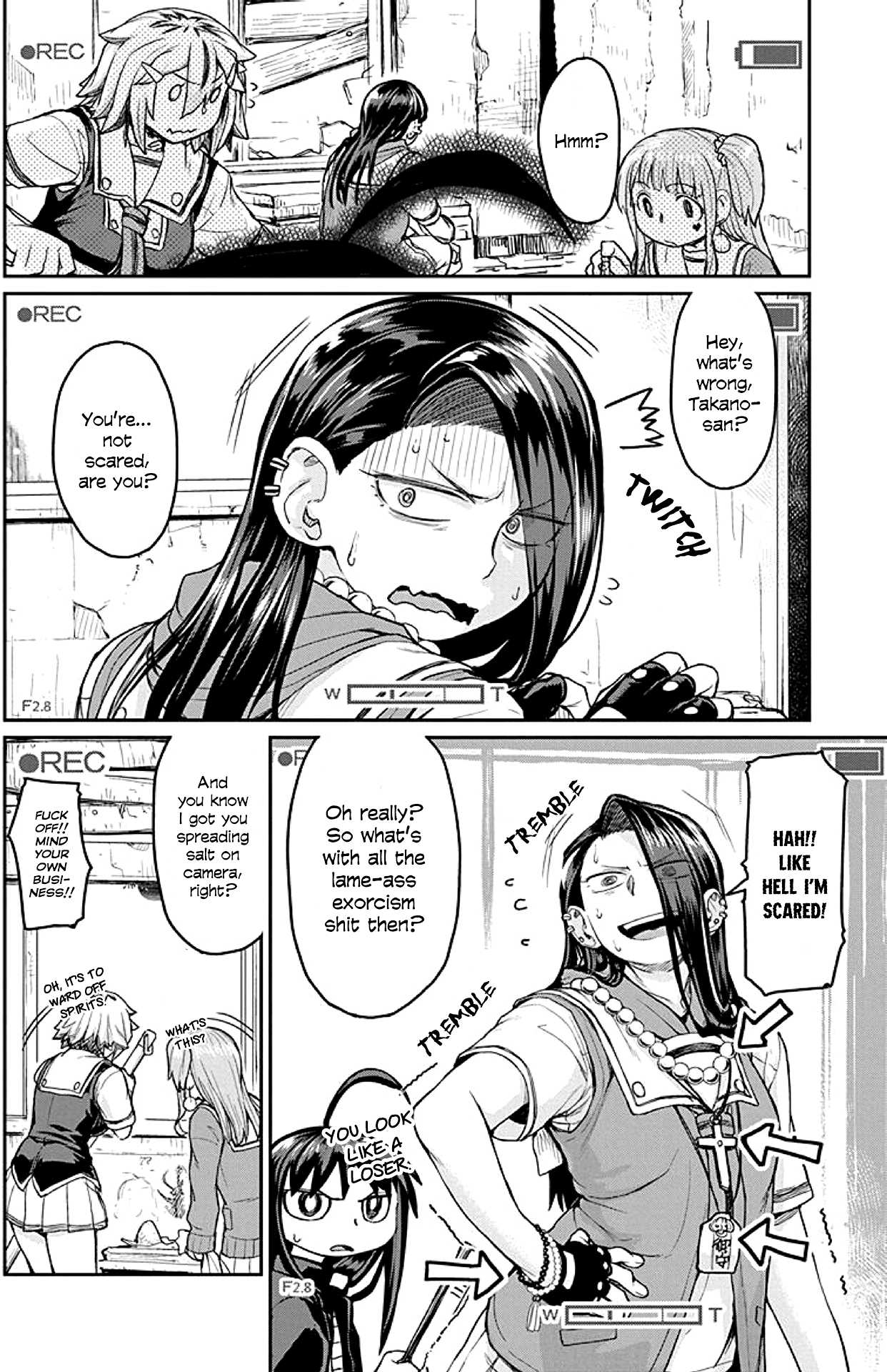 Torako, Anmari Kowashicha Dame da yo Chapter 12 page 4 - Chapter 12: Unspeakable Things Lurk in these Old Walls