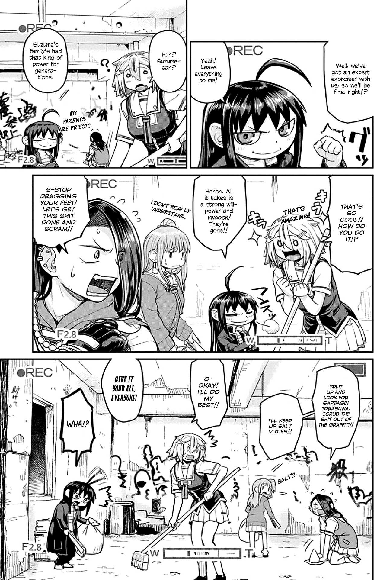 Torako, Anmari Kowashicha Dame da yo Chapter 12 page 5 - Chapter 12: Unspeakable Things Lurk in these Old Walls