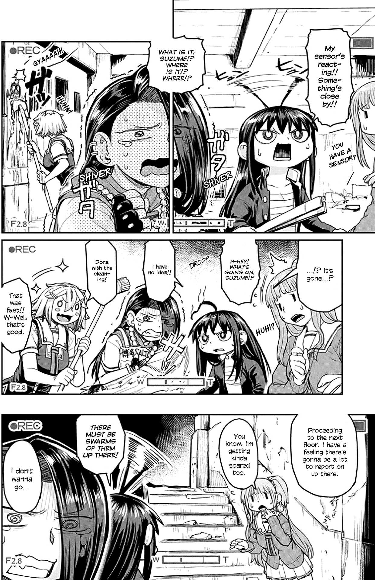 Torako, Anmari Kowashicha Dame da yo Chapter 12 page 6 - Chapter 12: Unspeakable Things Lurk in these Old Walls