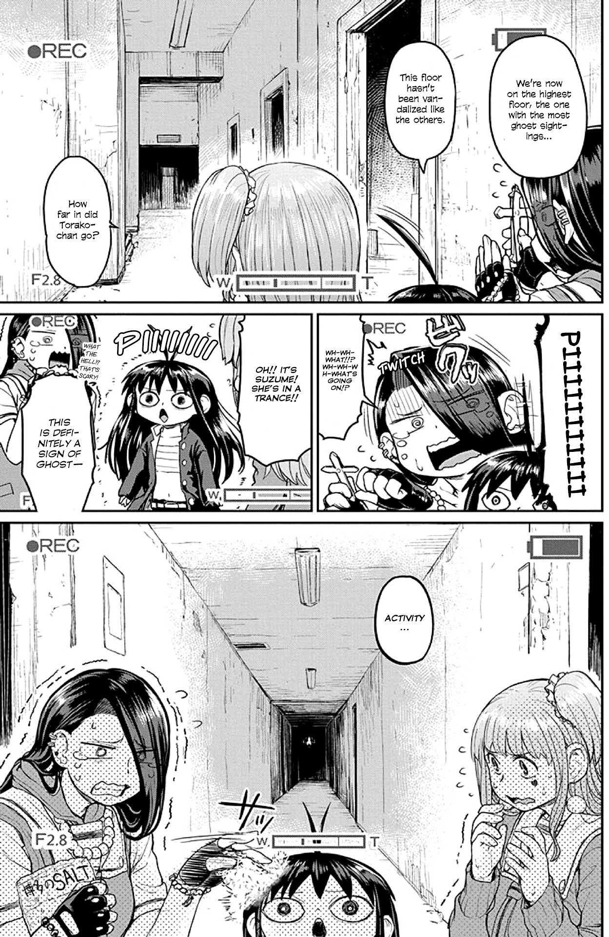 Torako, Anmari Kowashicha Dame da yo Chapter 12 page 9 - Chapter 12: Unspeakable Things Lurk in these Old Walls