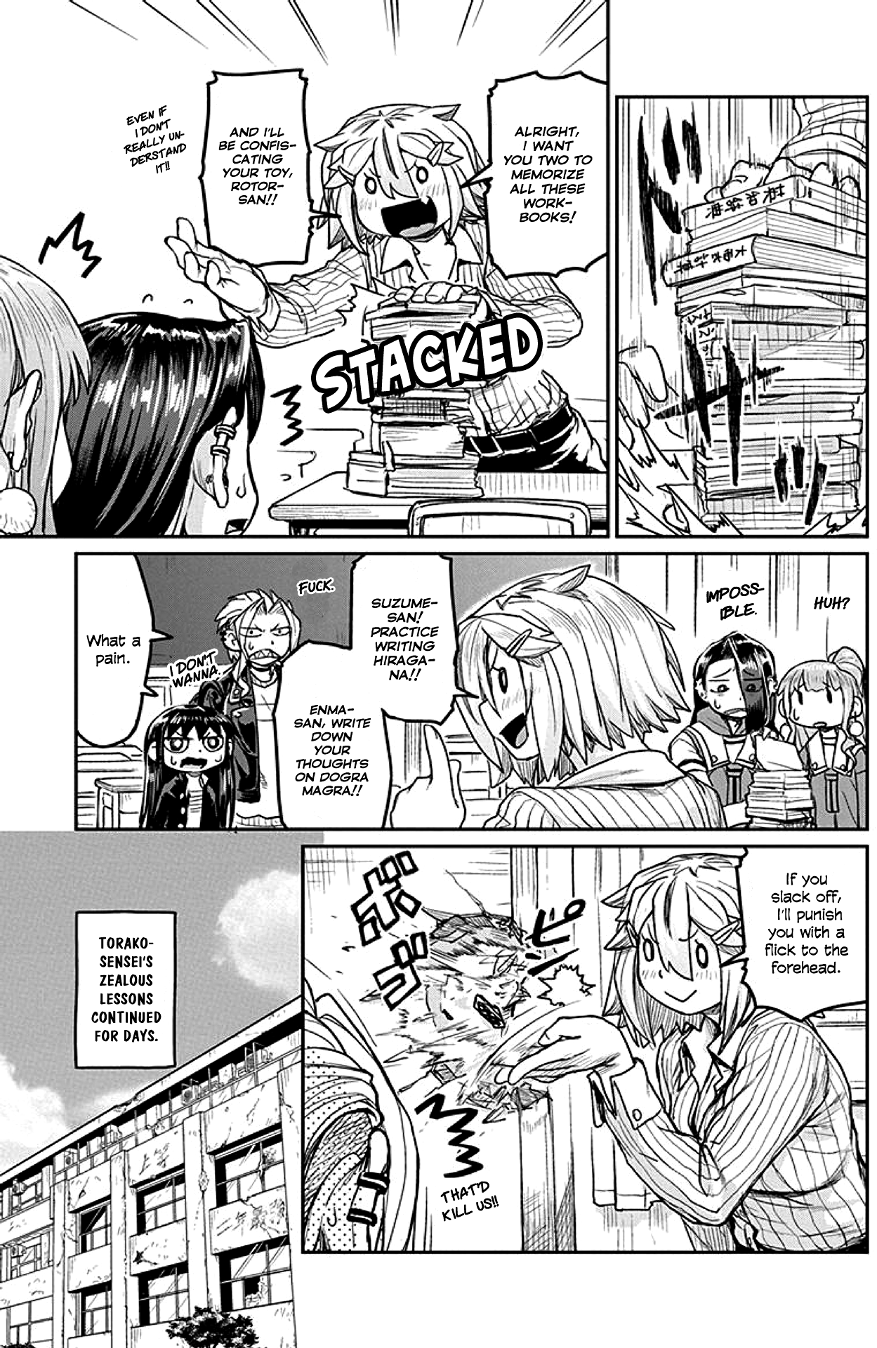 Torako, Anmari Kowashicha Dame da yo Chapter 14 page 9 - Chapter 14: The Pet Raising Club's Test Scores And Perseverance