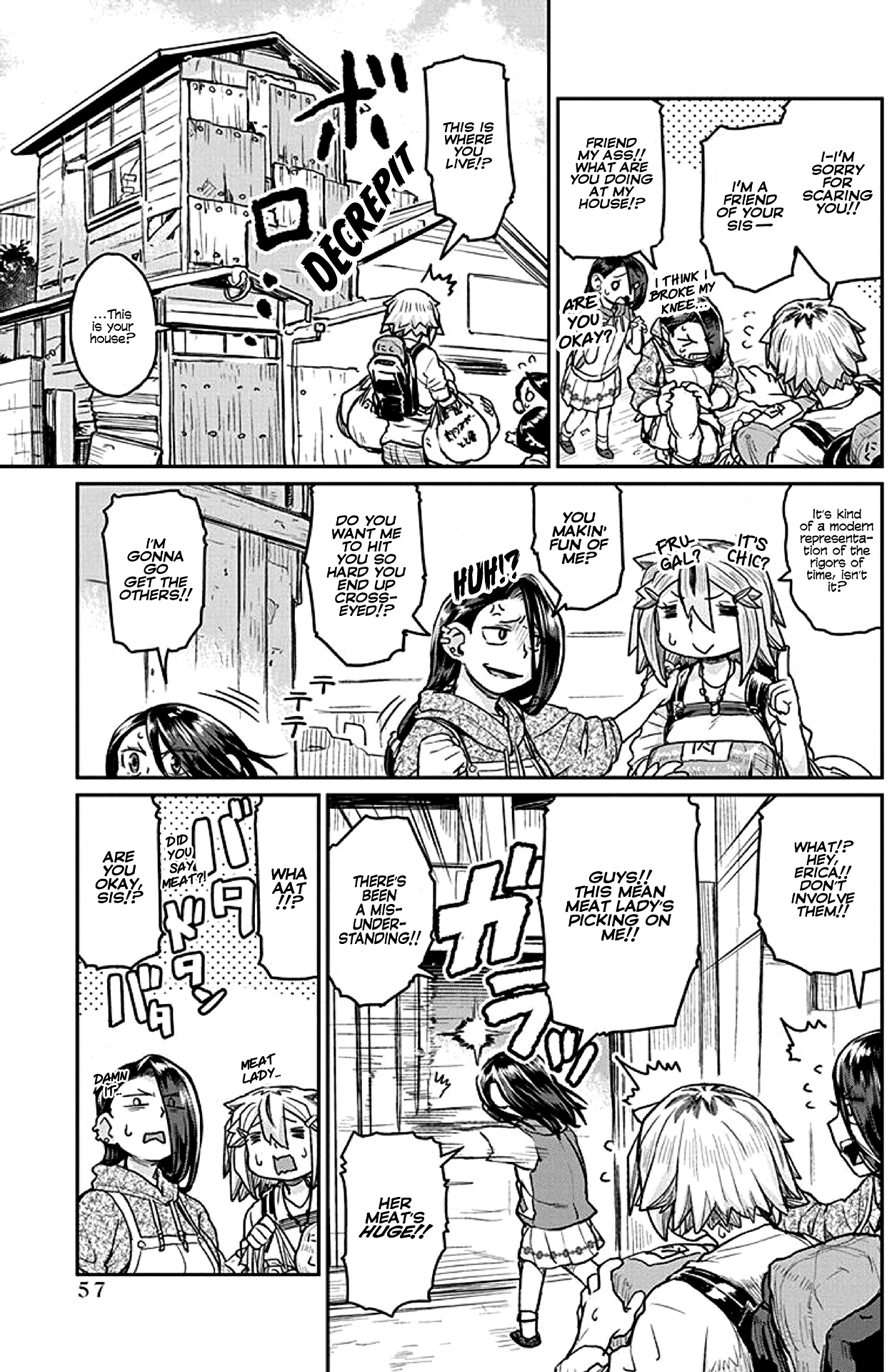 Torako, Anmari Kowashicha Dame da yo Chapter 15 page 5 - Chapter 15: The Pipe, The Fence, And The Prefab