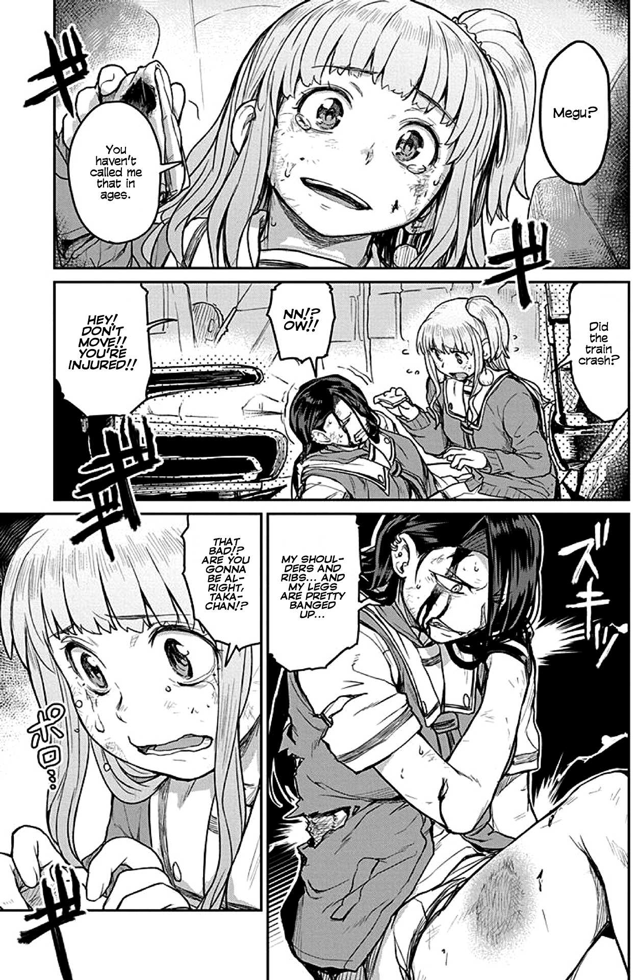 Torako, Anmari Kowashicha Dame da yo Chapter 18 page 5 - Chapter 18: The Tunnel