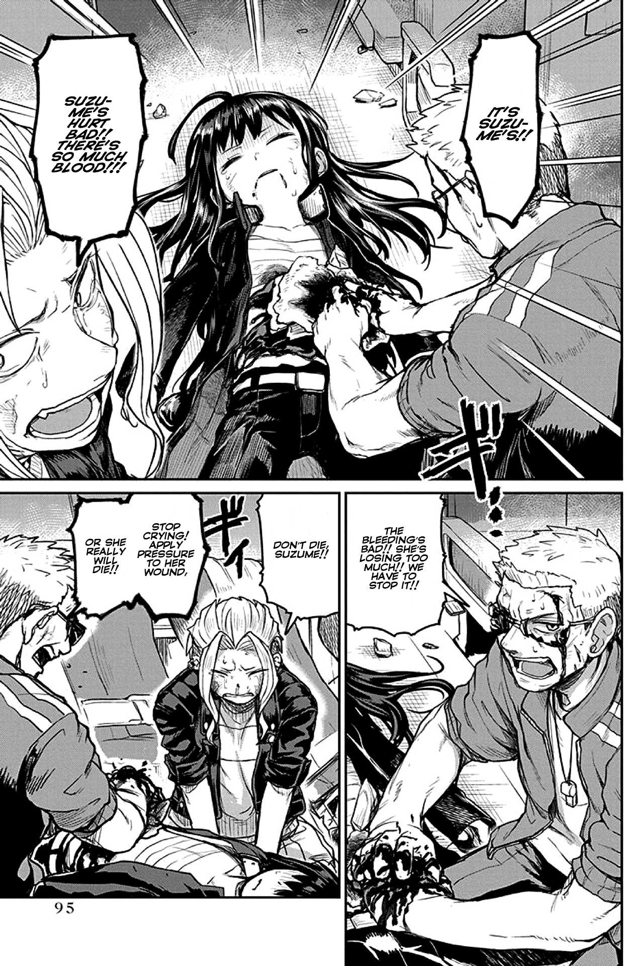 Torako, Anmari Kowashicha Dame da yo Chapter 18 page 7 - Chapter 18: The Tunnel