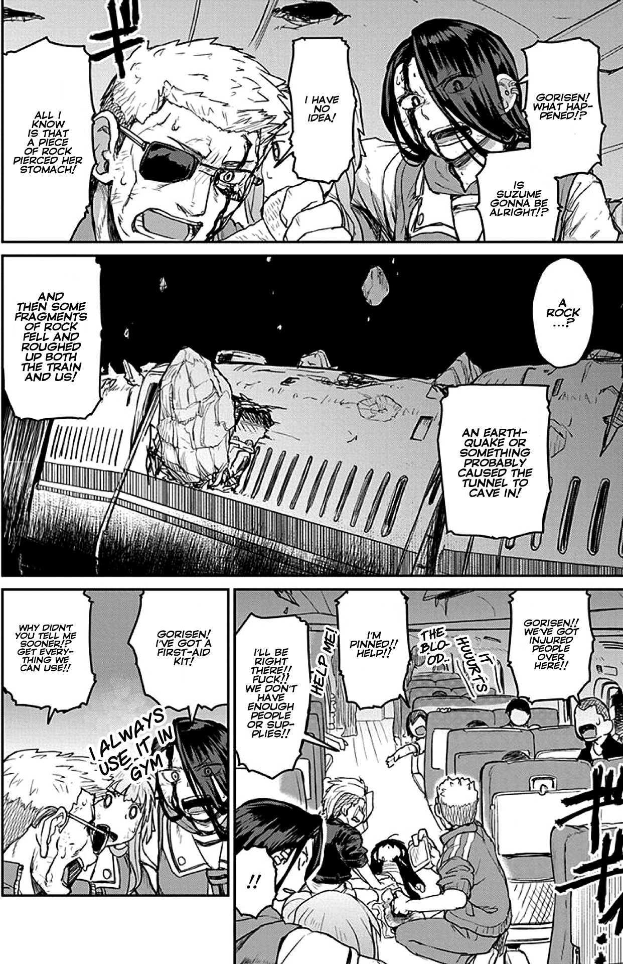 Torako, Anmari Kowashicha Dame da yo Chapter 18 page 8 - Chapter 18: The Tunnel