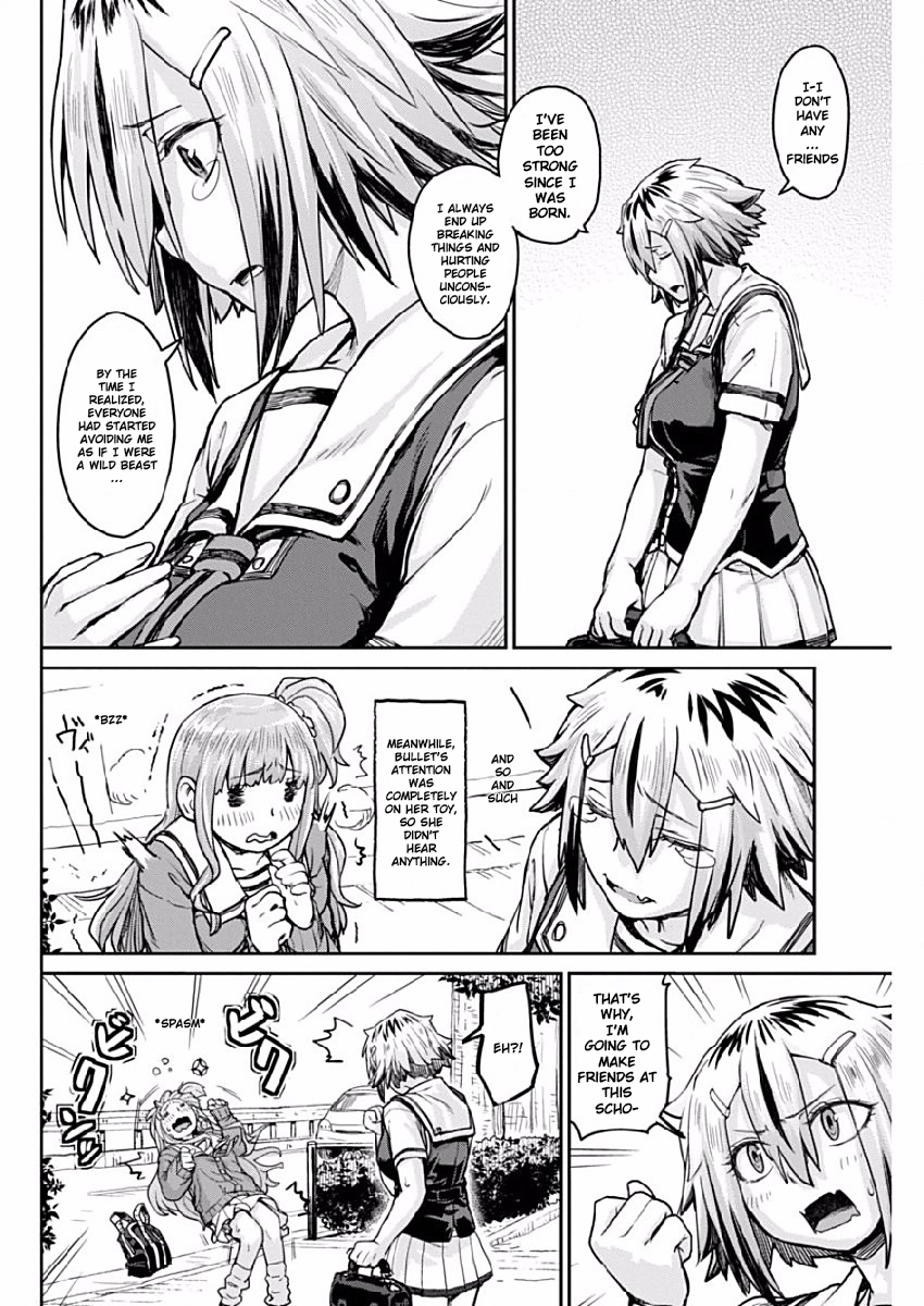 Torako, Anmari Kowashicha Dame da yo Chapter 2 page 10 - Chapter 2: Bullet's Bone