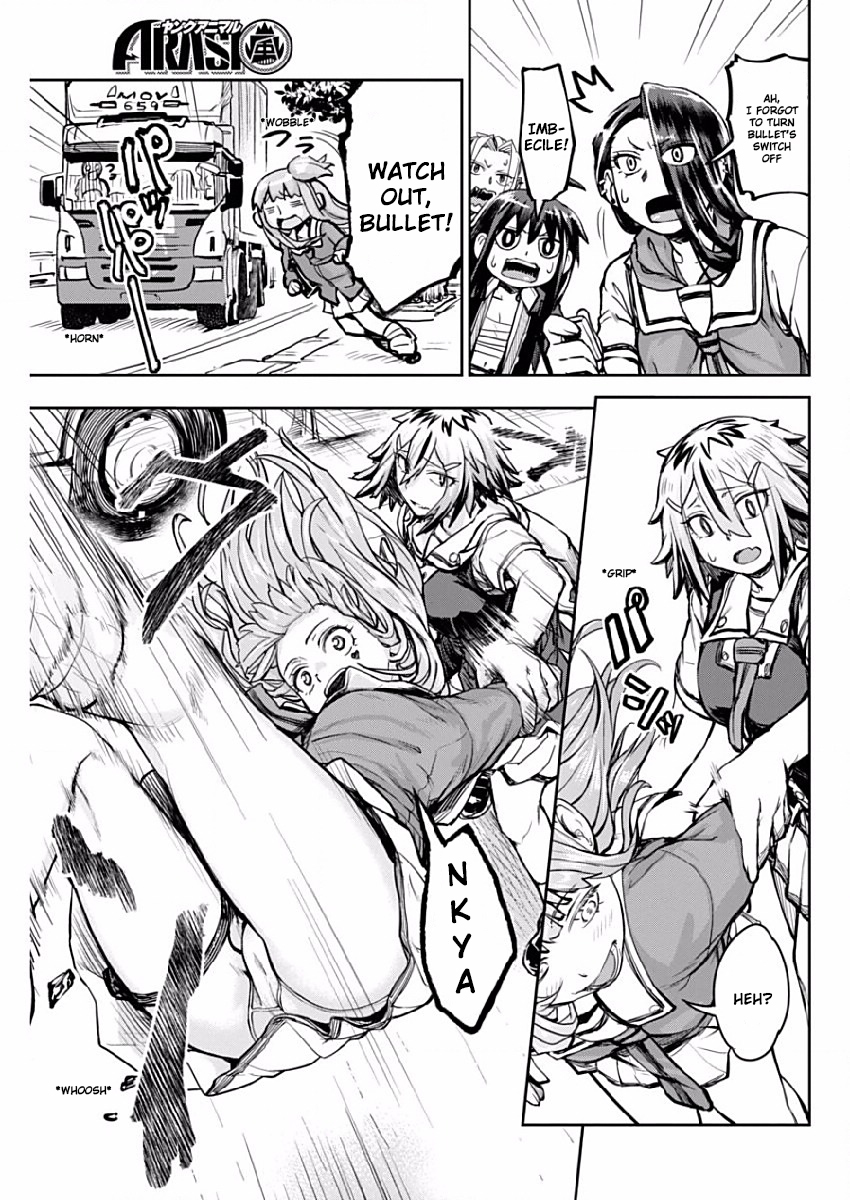 Torako, Anmari Kowashicha Dame da yo Chapter 2 page 11 - Chapter 2: Bullet's Bone