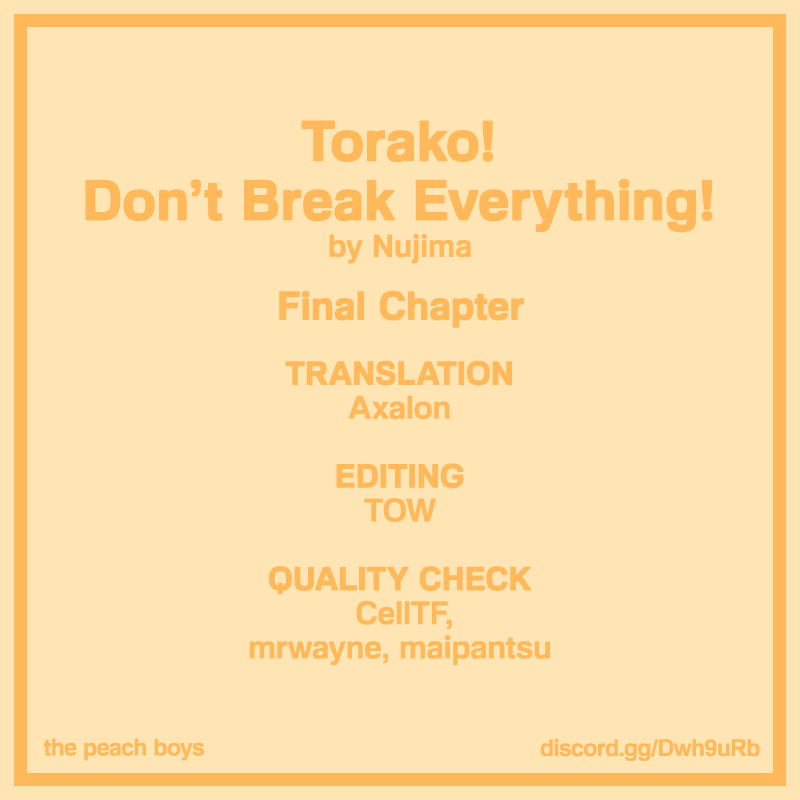 Torako, Anmari Kowashicha Dame da yo Chapter 20 page 15 - Chapter 20: Tears