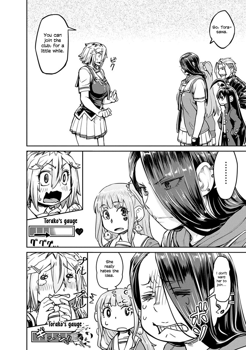 Torako, Anmari Kowashicha Dame da yo Chapter 6 page 10 - Chapter 6: Pet Raising Club's Members and Broken Bones