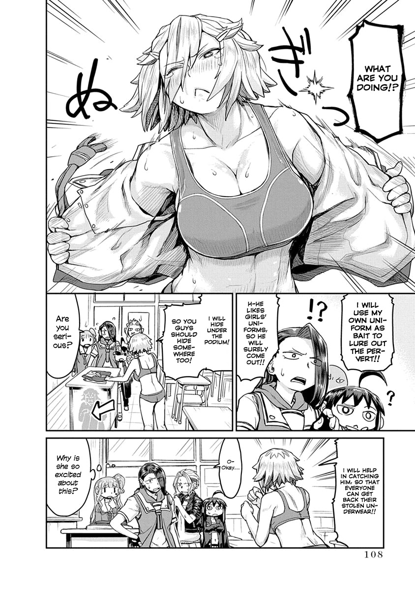 Torako, Anmari Kowashicha Dame da yo Chapter 8 page 8 - Chapter 8: Torako's Bra and the Pervert