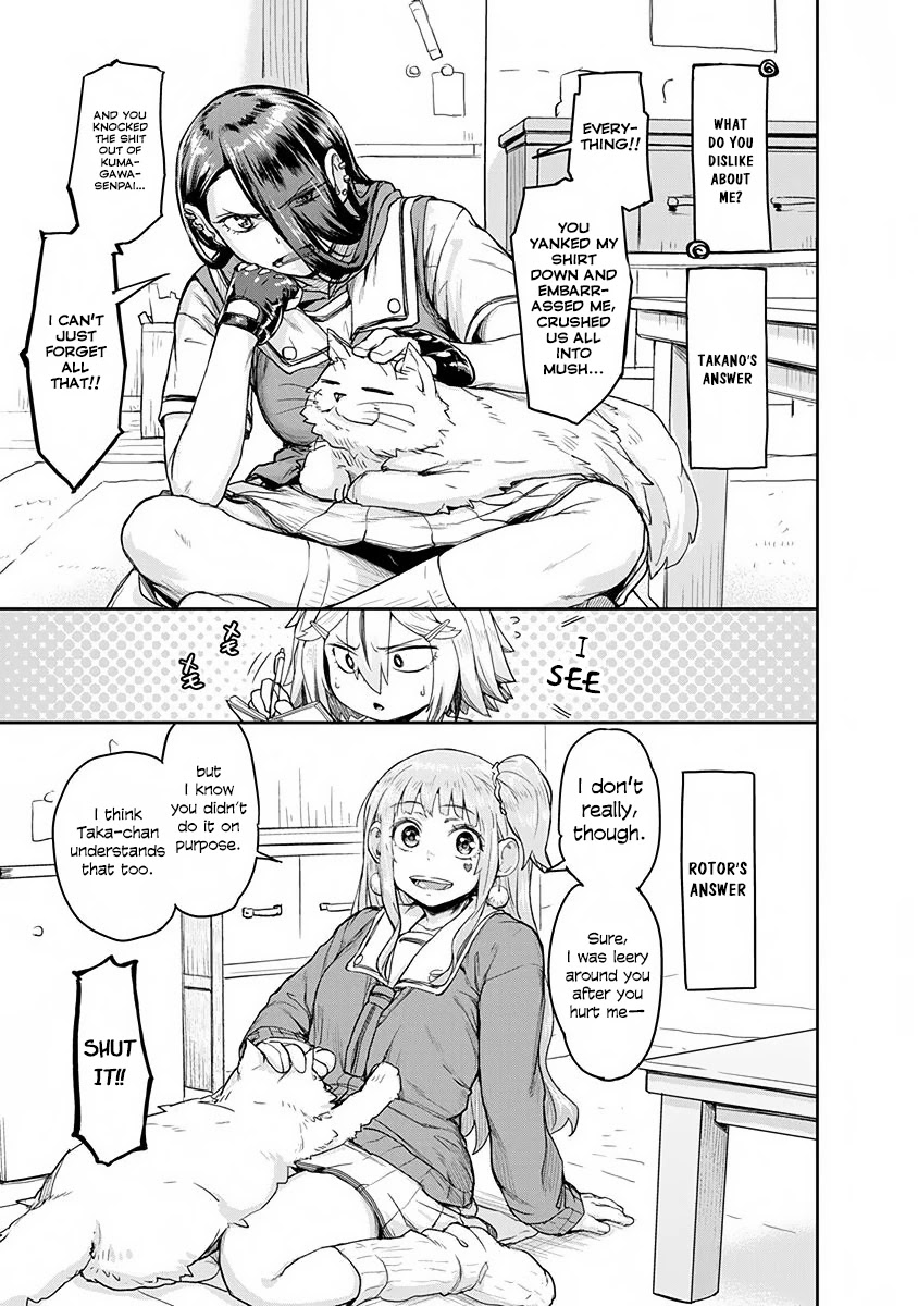 Torako, Anmari Kowashicha Dame da yo Chapter 9 page 7 - Chapter 9: A Monkey, A Sparrow, and A Ballpoint Pen