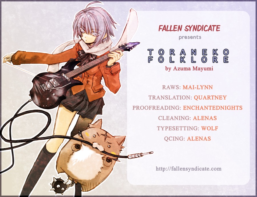 Toraneko Folklore Chapter 12 page 1 - Chapter 12 : Cr.Over 12 - aquatic in the mirror<4>