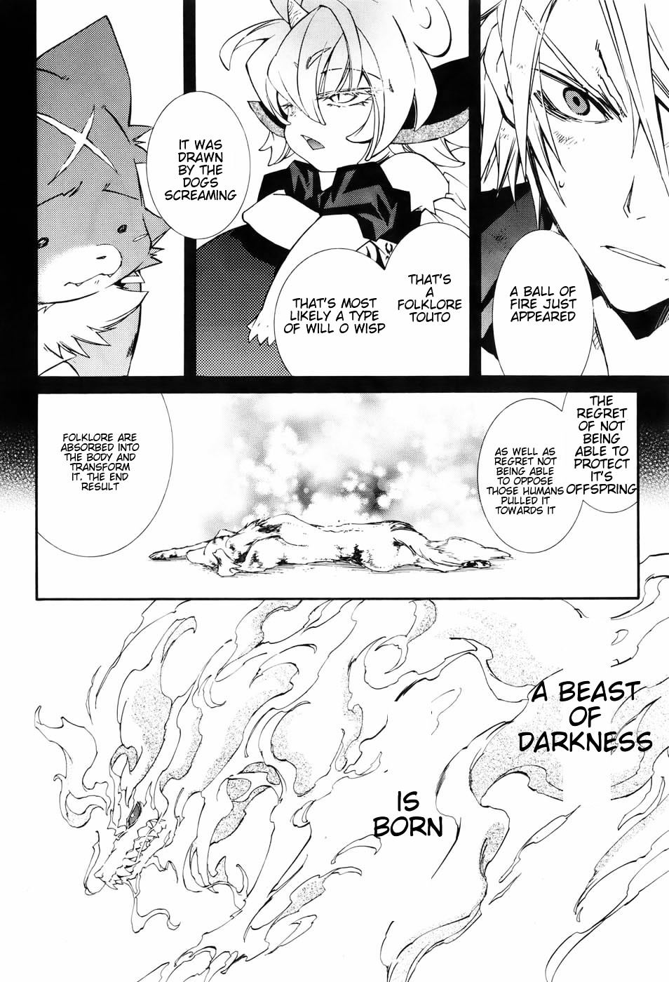 Toraneko Folklore Chapter 6 page 12 - Chapter 6 : Cr.Over 6 - Wandering Grief Dog<4>