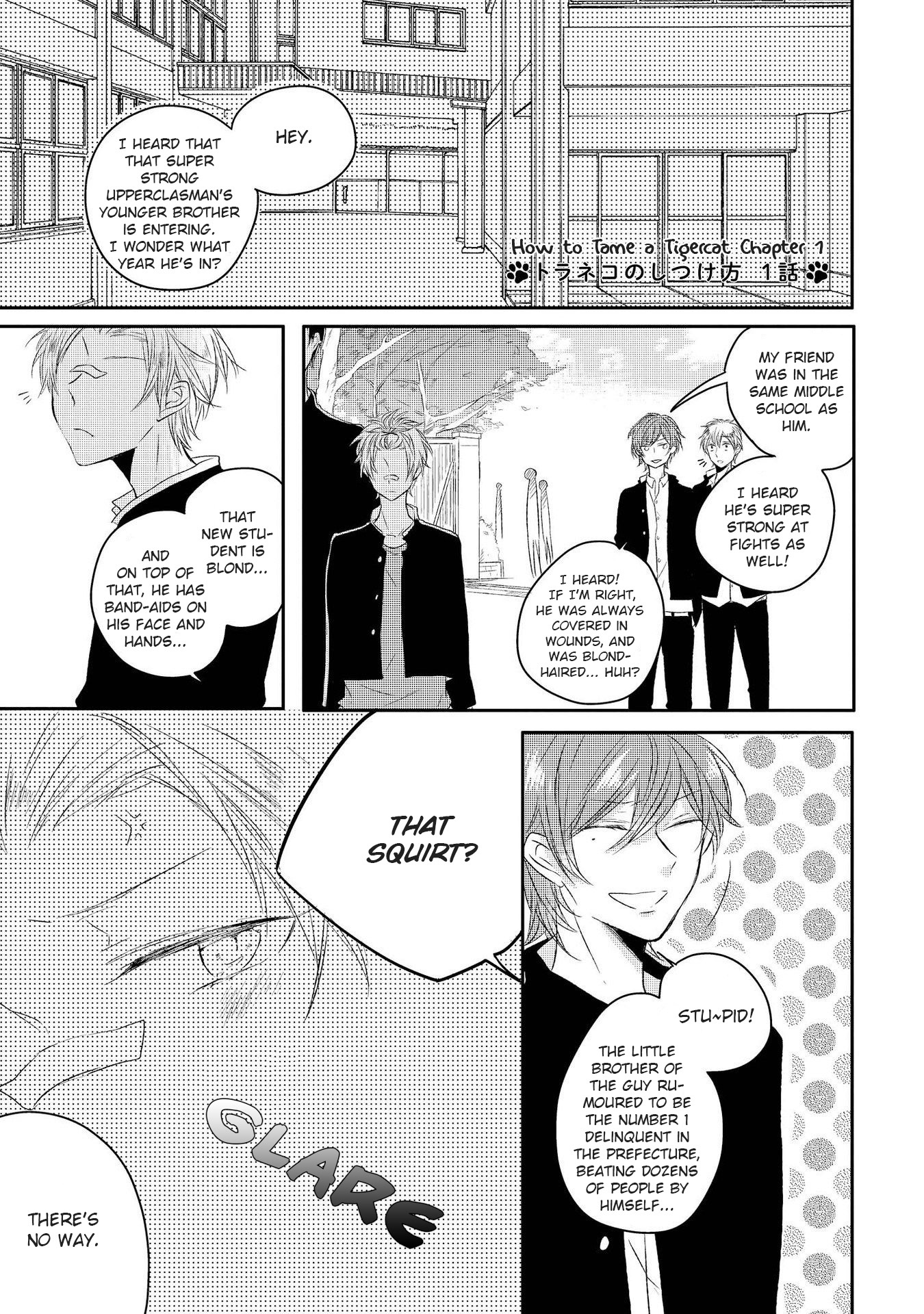 Toraneko no Shitsukekata Chapter 1 page 6 - Chapter 1: How to Tame a Tigercat Chapter 1