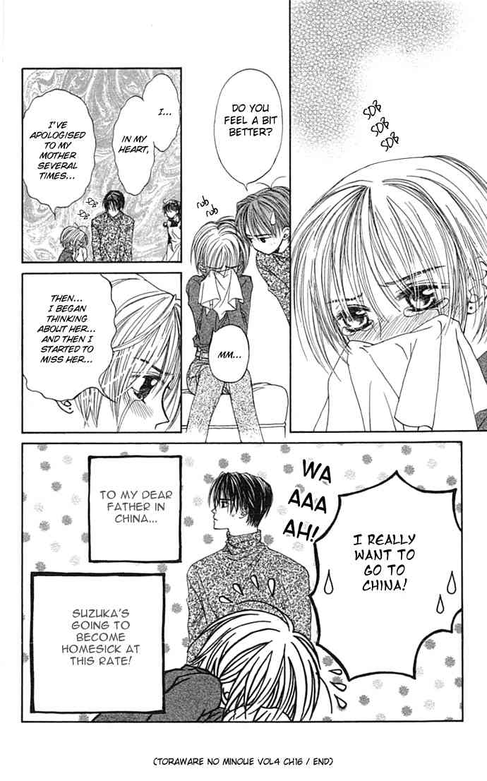 Toraware no Minoue Chapter 16 page 34 - Chapter 16