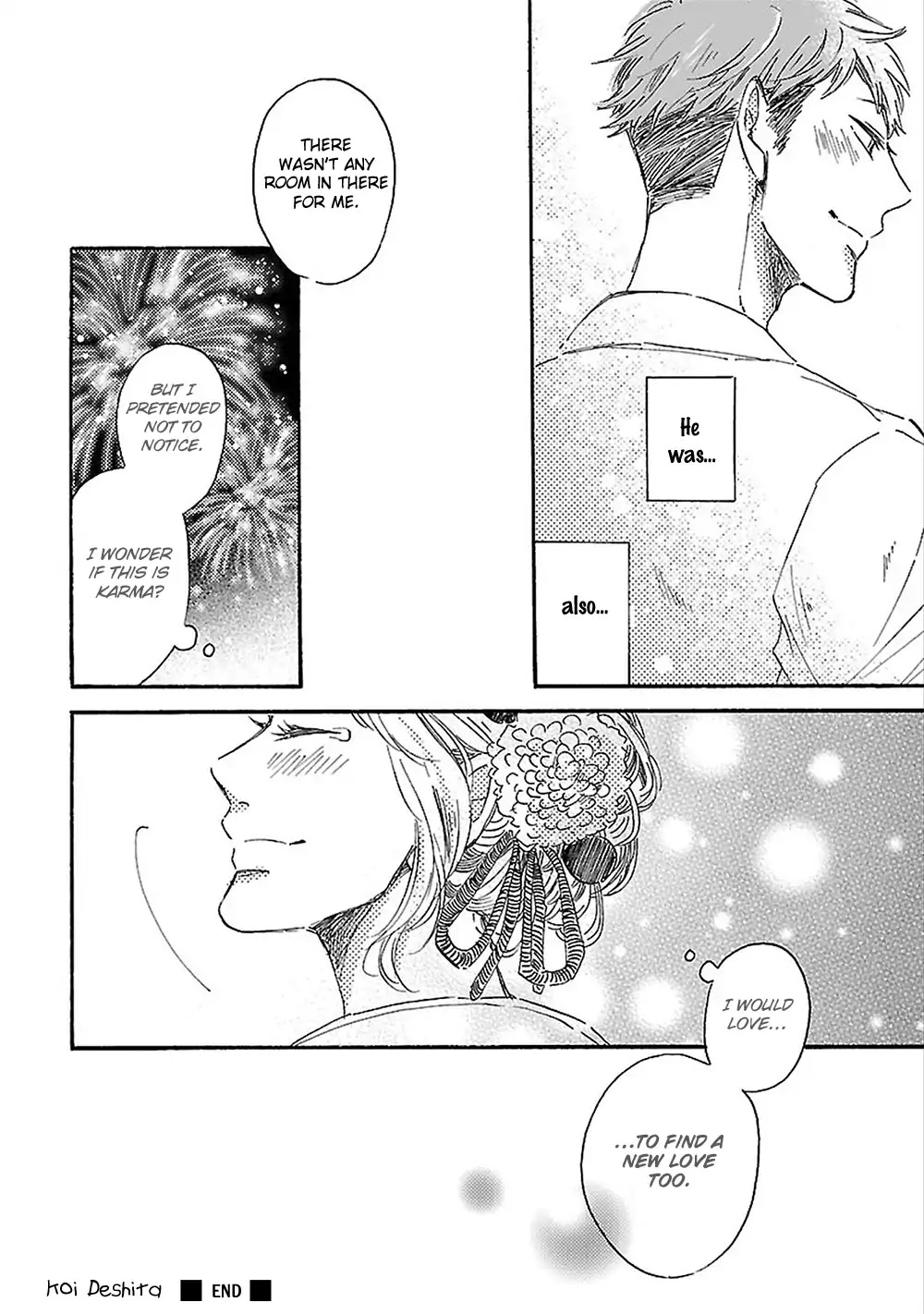Toriaezu Kiss Shite Kudasai Chapter 5.5 page 3 - Vol.1 Extra: Koi Deshita [END]