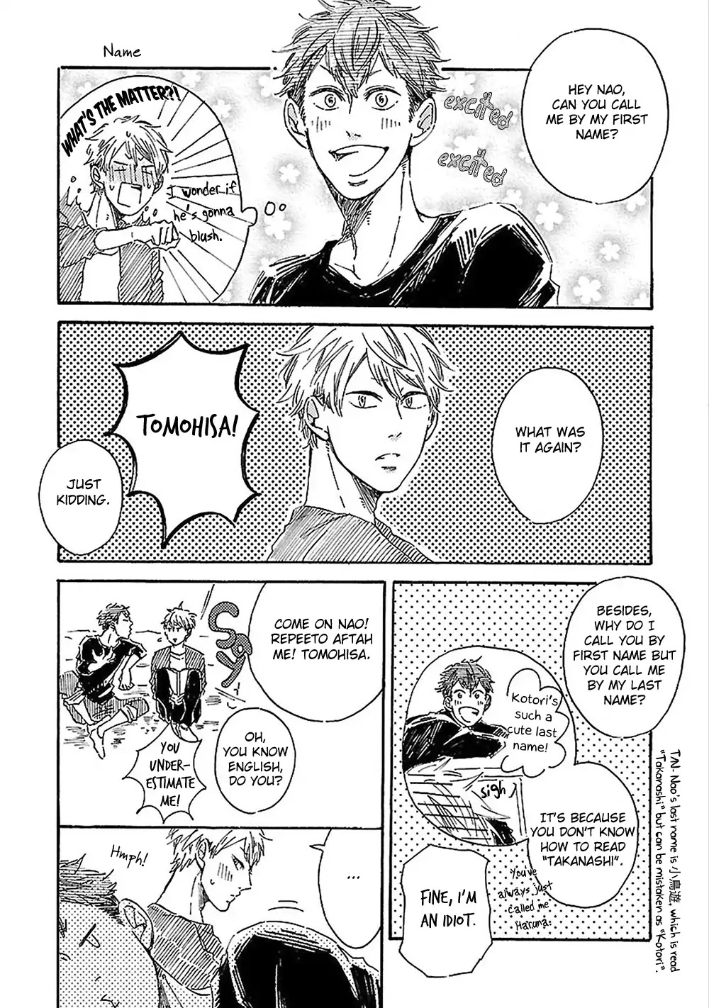 Toriaezu Kiss Shite Kudasai Chapter 5.5 page 5 - Vol.1 Extra: Koi Deshita [END]