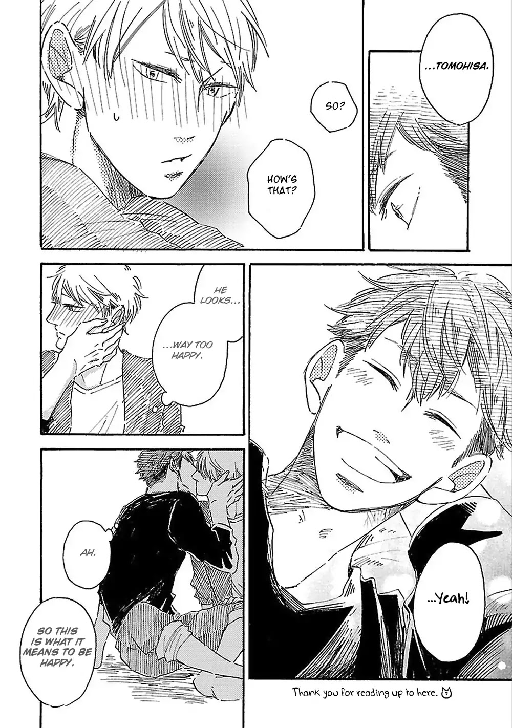 Toriaezu Kiss Shite Kudasai Chapter 5.5 page 6 - Vol.1 Extra: Koi Deshita [END]