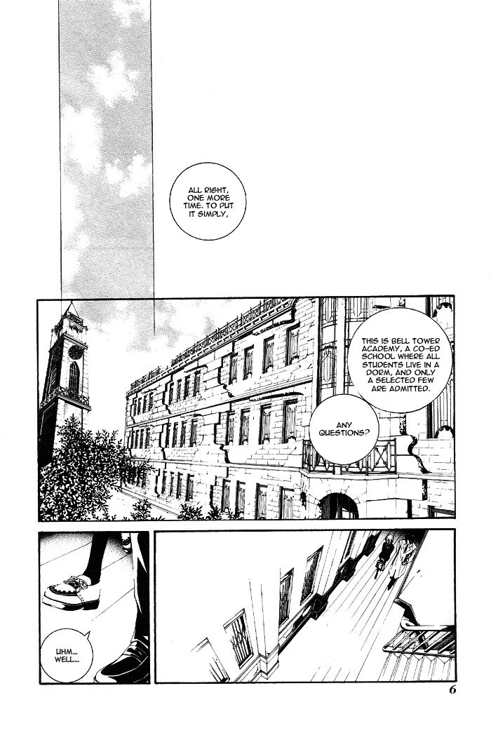 Torikago Gakkyuu Chapter 1.2 page 10 - Chapter 1 v2 : Period 1: I and an Unfamiliar Personnel