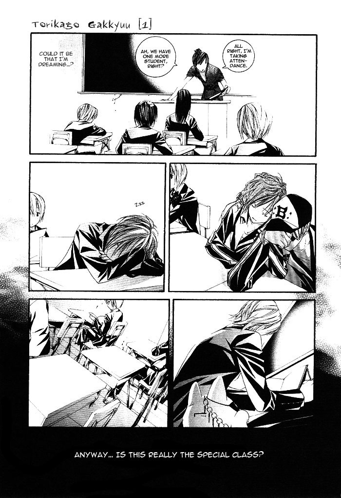 Torikago Gakkyuu Chapter 1.2 page 24 - Chapter 1 v2 : Period 1: I and an Unfamiliar Personnel