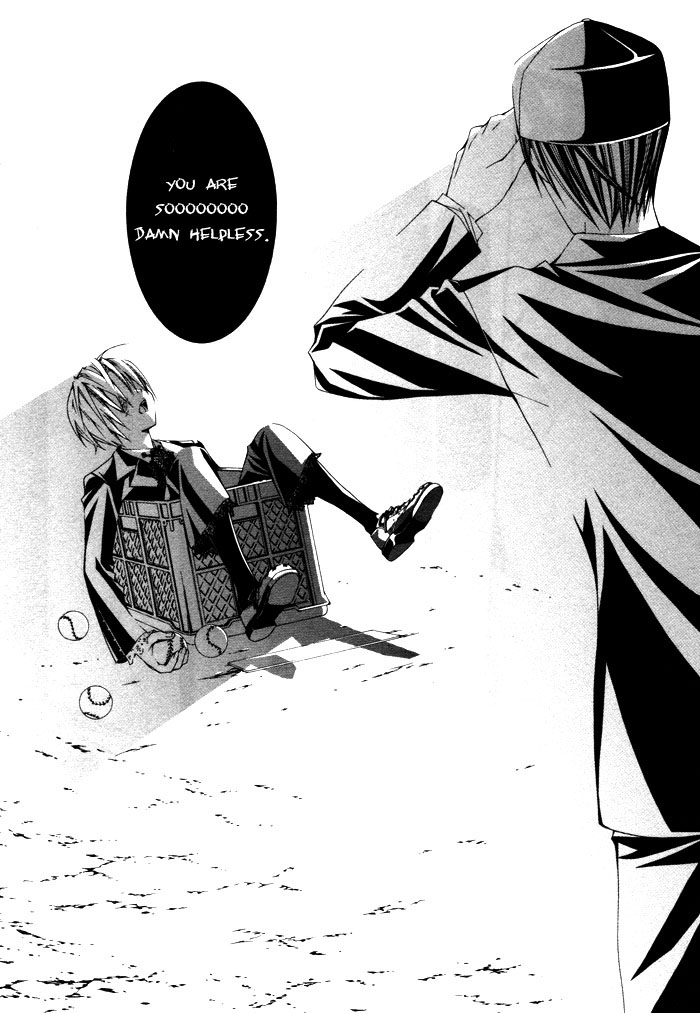 Torikago Gakkyuu Chapter 5.2 page 15 - Chapter 5 v2 : Period 5: I and the Taciturn Baseball Cap