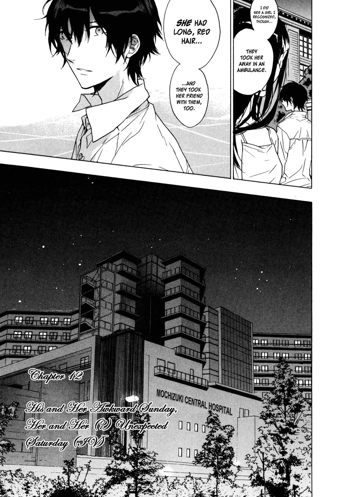 Torikagosou no Kyou mo Nemutai Juunintachi Chapter 12 page 8 - Chapter 12: His and Her Awkward Sunday, Her and Her(?) Unexpected Saturday