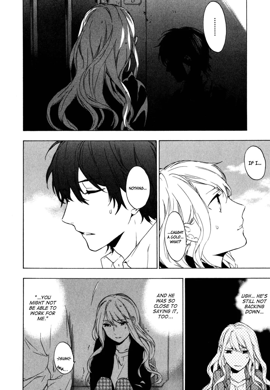 Torikagosou no Kyou mo Nemutai Juunintachi Chapter 13 page 14 - Chapter 13: It took two weeks for you to say, “See you tomorrow night at 9" (I)