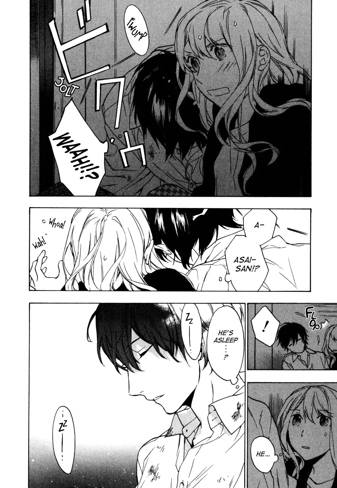 Torikagosou no Kyou mo Nemutai Juunintachi Chapter 13 page 16 - Chapter 13: It took two weeks for you to say, “See you tomorrow night at 9" (I)