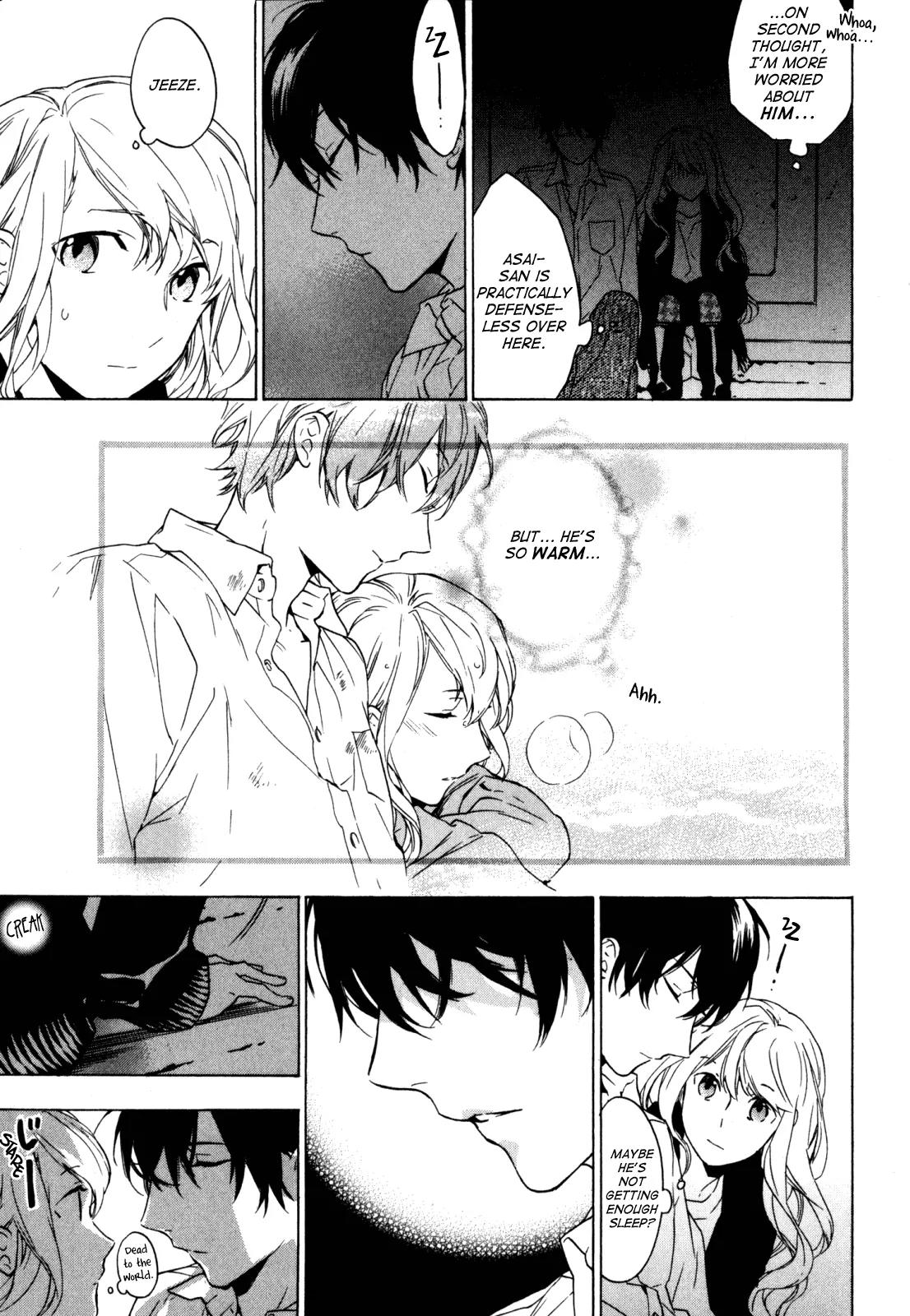 Torikagosou no Kyou mo Nemutai Juunintachi Chapter 13 page 17 - Chapter 13: It took two weeks for you to say, “See you tomorrow night at 9" (I)