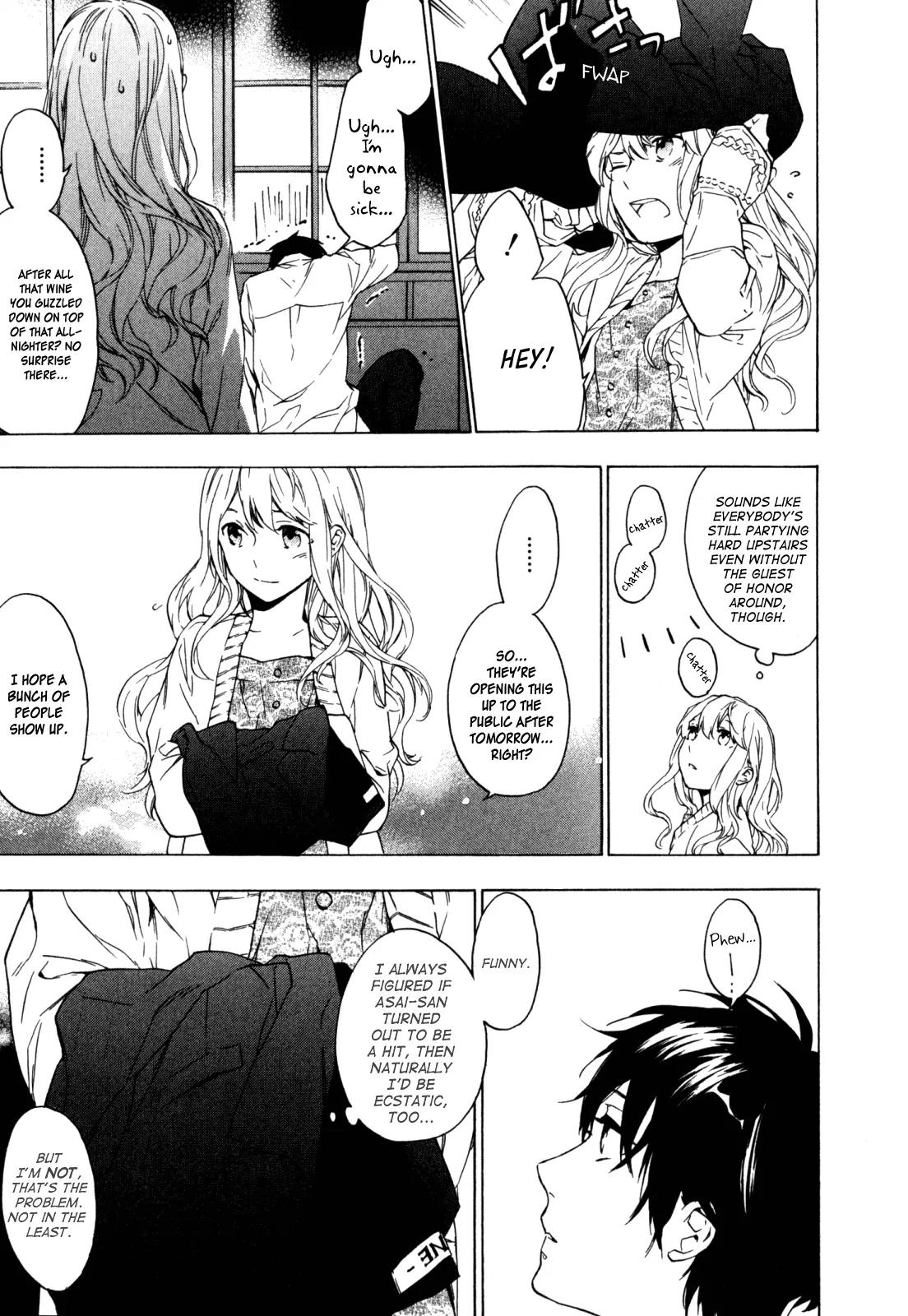 Torikagosou no Kyou mo Nemutai Juunintachi Chapter 14 page 19 - Chapter 14: It took two weeks for you to say, “See you tomorrow night at 9" (II)