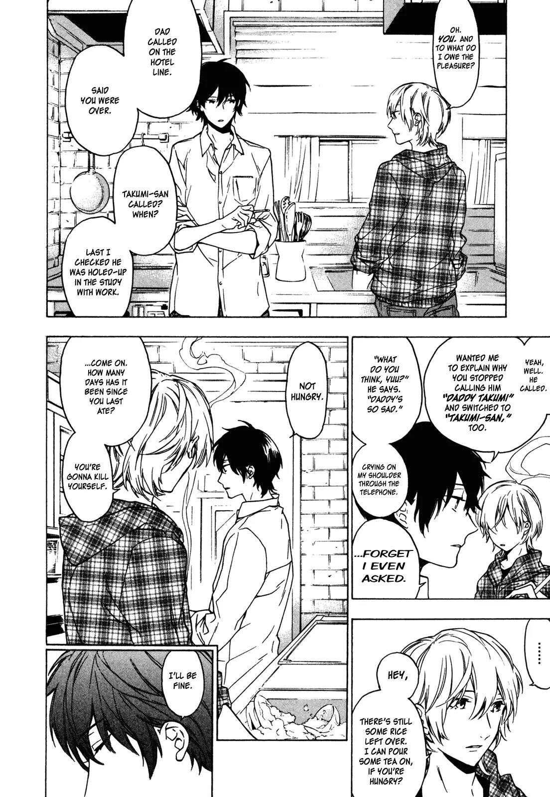 Torikagosou no Kyou mo Nemutai Juunintachi Chapter 18 page 14 - Chapter 18: HOME: The Reasons We Run, and What it Means to Stay