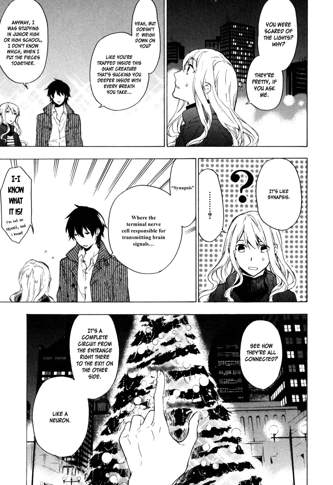 Torikagosou no Kyou mo Nemutai Juunintachi Chapter 21 page 9 - Chapter 21: Holy Night, in the Synaptic Cosmos