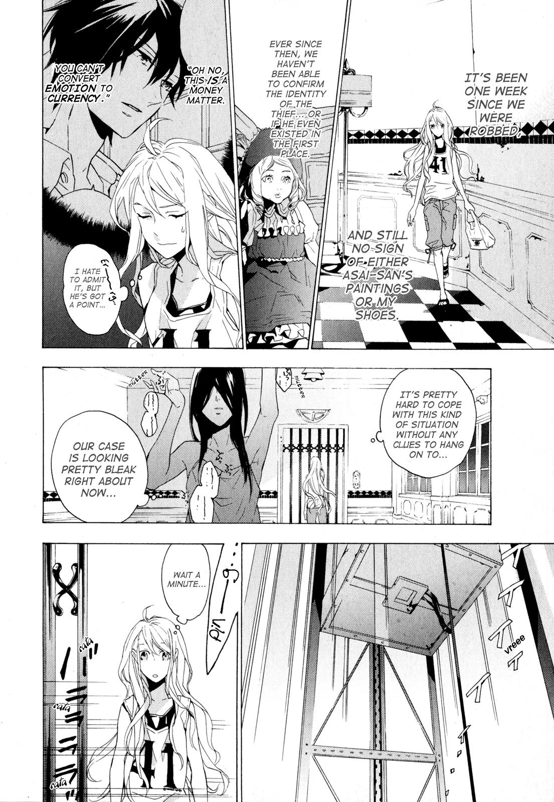 Torikagosou no Kyou mo Nemutai Juunintachi Chapter 5 page 4 - Chapter 5: The Wingless Bird Within the Cage
