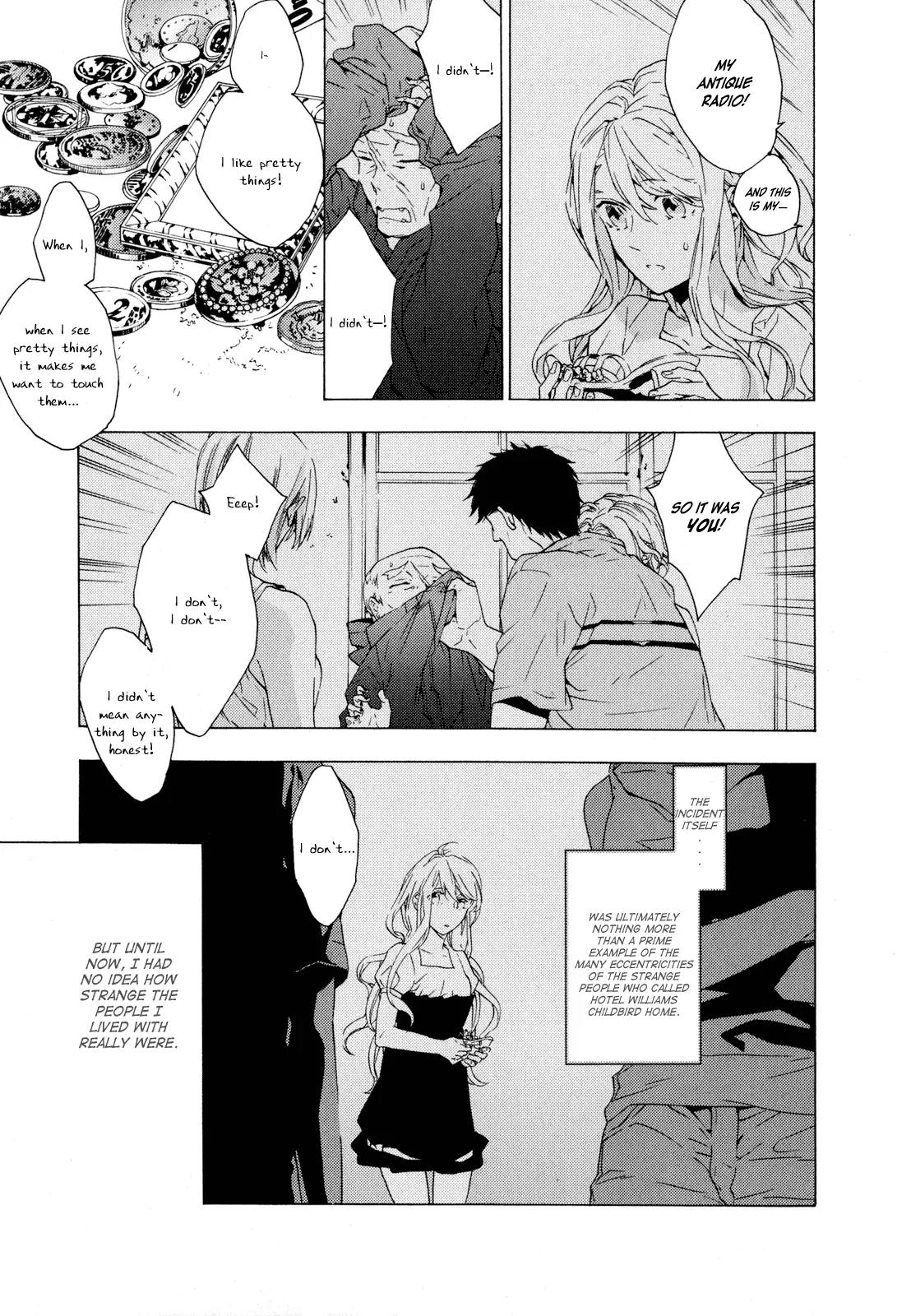 Torikagosou no Kyou mo Nemutai Juunintachi Chapter 6 page 12 - Chapter 6: The Wingless Bird Within the Cage
