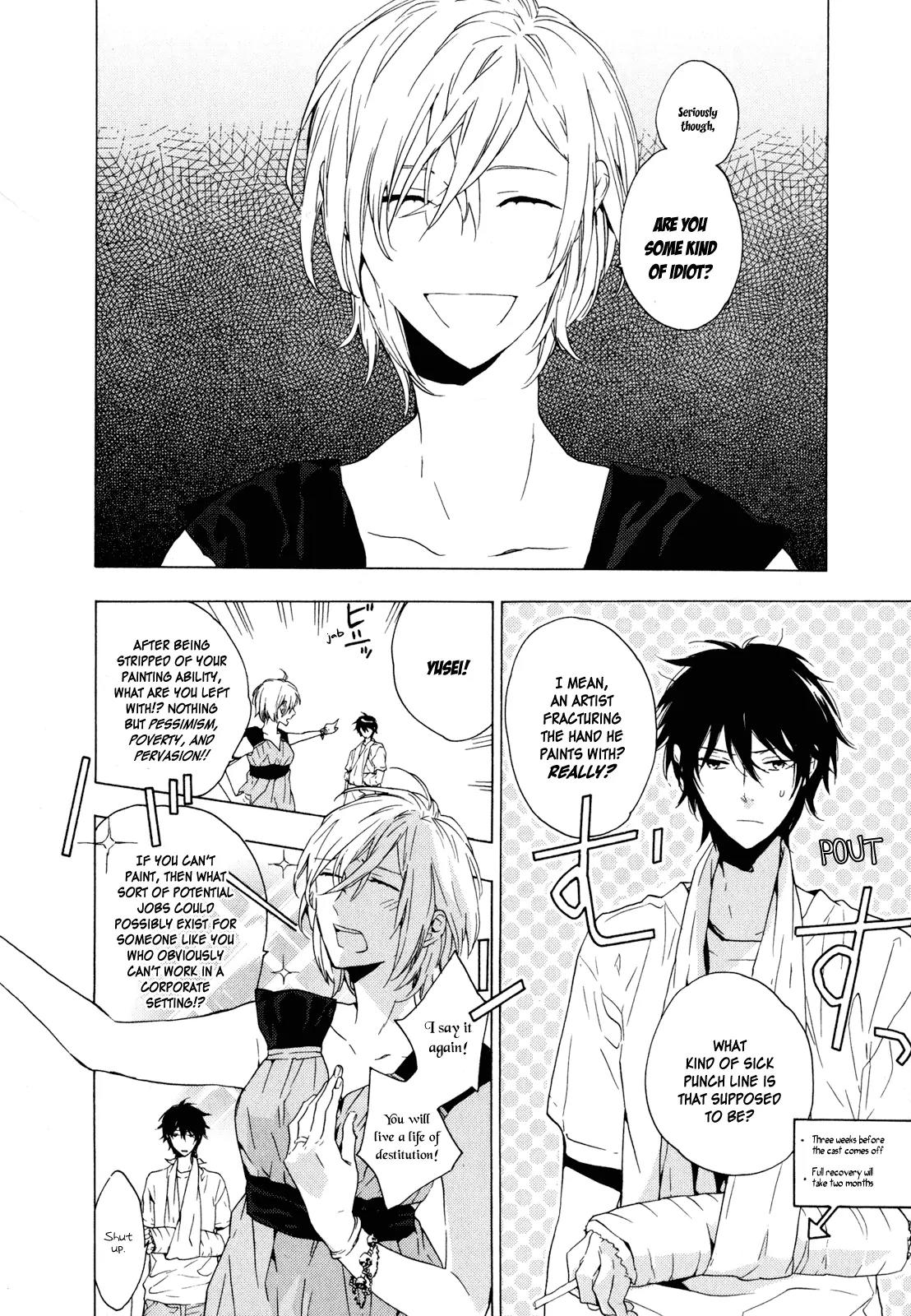 Torikagosou no Kyou mo Nemutai Juunintachi Chapter 6 page 13 - Chapter 6: The Wingless Bird Within the Cage
