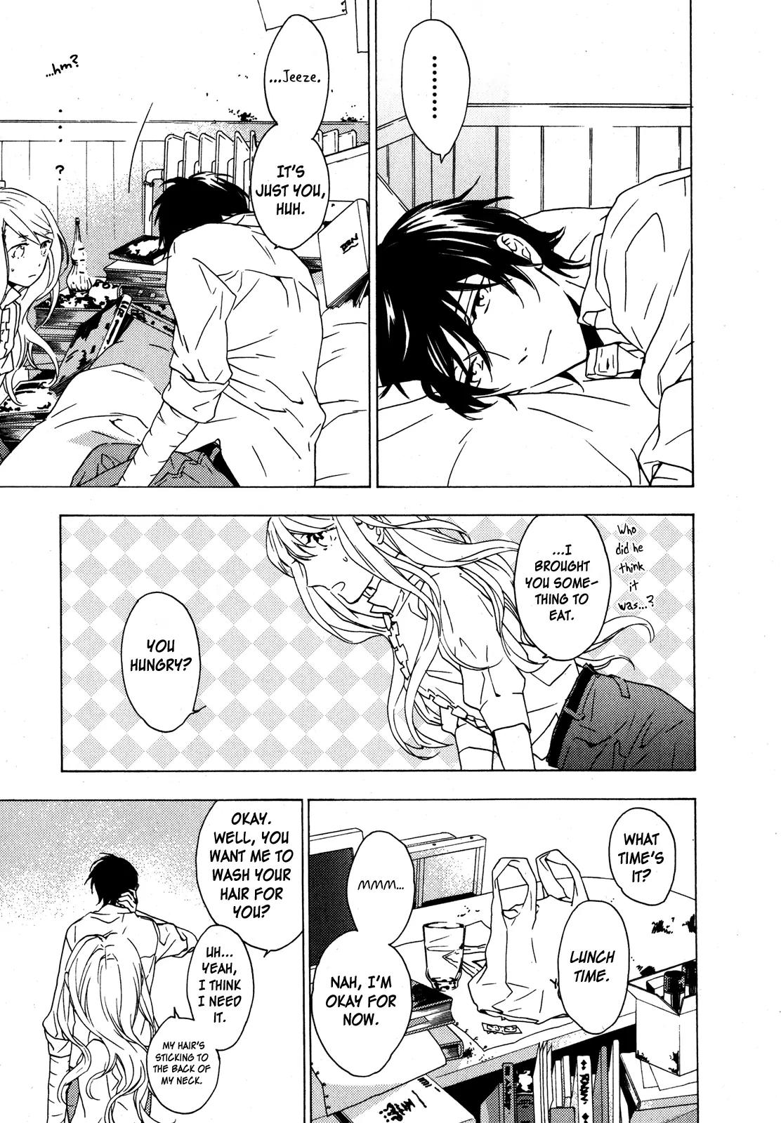 Torikagosou no Kyou mo Nemutai Juunintachi Chapter 7 page 13 - Chapter 7: The Wingless Bird Within the Cage