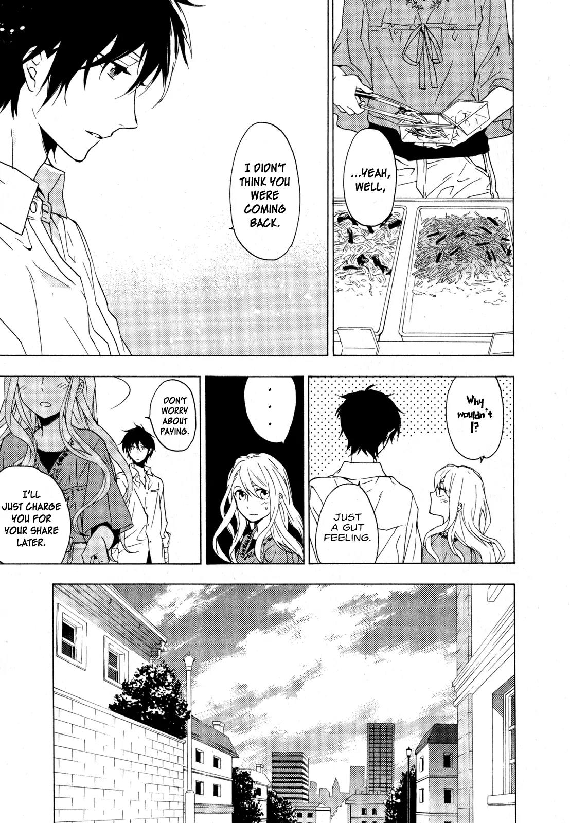 Torikagosou no Kyou mo Nemutai Juunintachi Chapter 8 page 5 - Chapter 8: The Wingless Bird Within the Cage