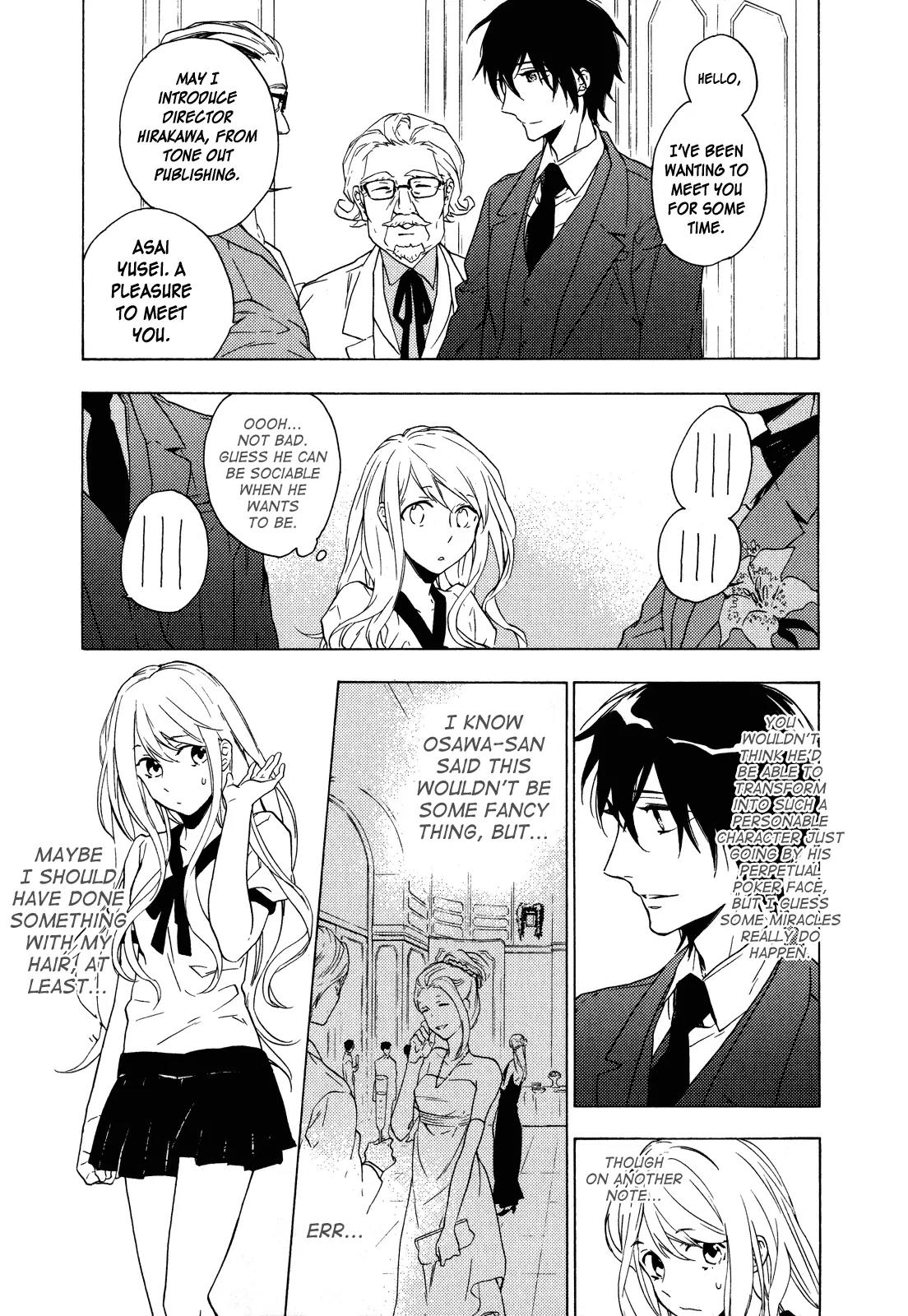 Torikagosou no Kyou mo Nemutai Juunintachi Chapter 9 page 8 - Chapter 9: His and Her Awkward Sunday, Her and Her(?) Unexpected Saturday